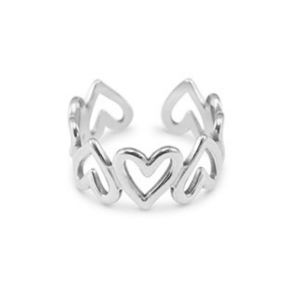 Rustfrit st�l ring. 