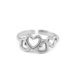 Rustfrit st�l ring. 