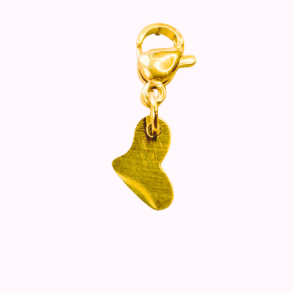 Charm guld hjerte