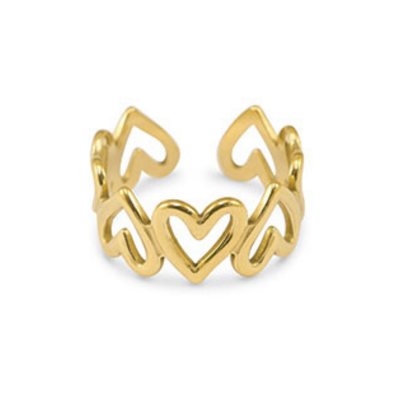 Rustfrit st�l ring. 