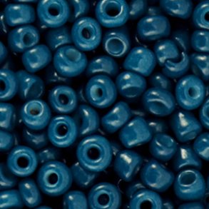 Glas perler. 4mm. Blue Saphire