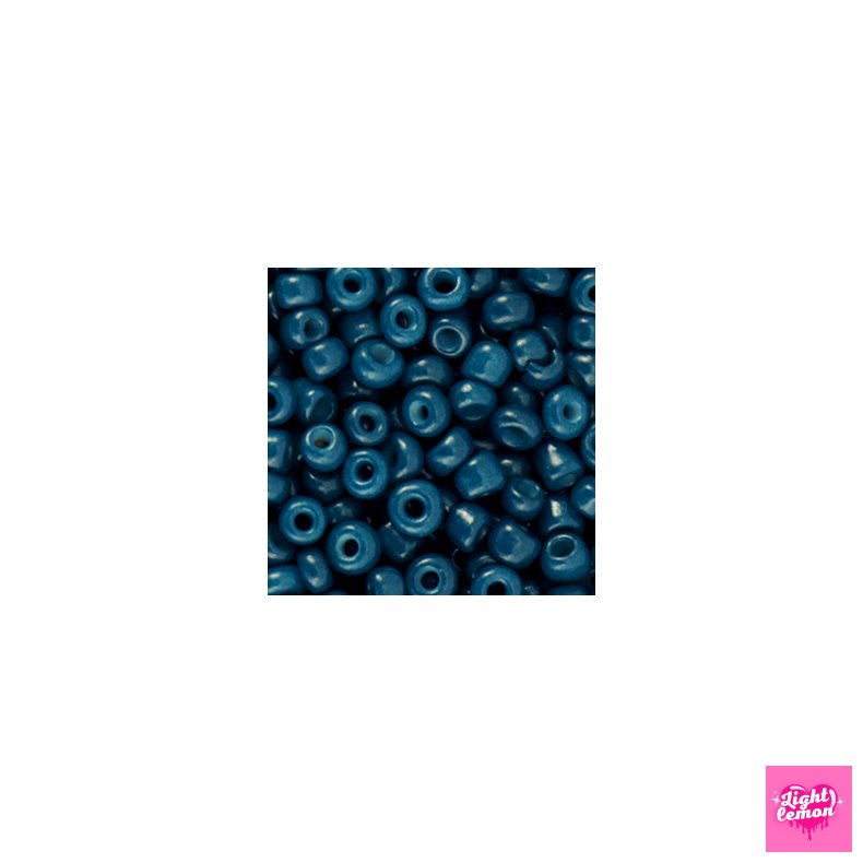 Glas perler. 4mm. Blue Saphire