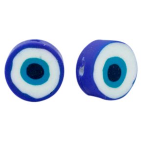 Fimo perler. Evil Eye