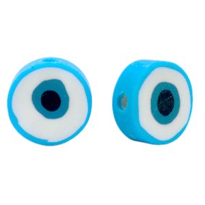 Fimo perler. Evil Eye