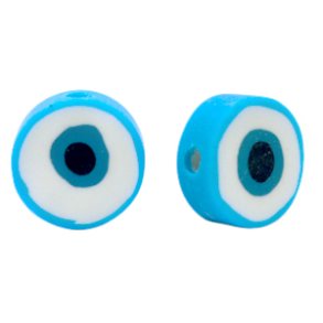 Fimo perler. Evil Eye