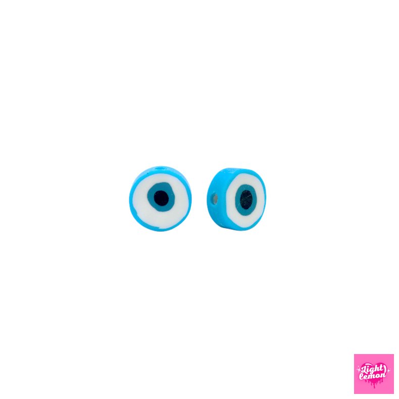 Fimo perler. Evil Eye
