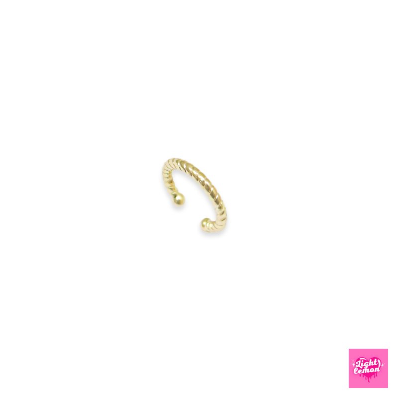 Line Ear cuff. Guld