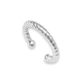 Line Ear cuff. S�lv