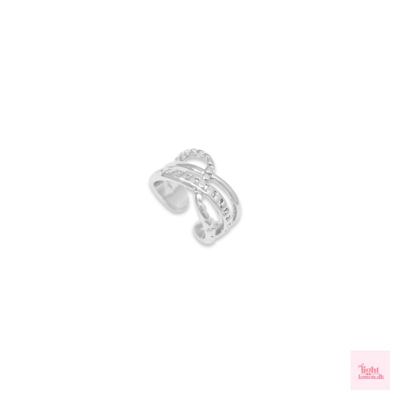 Anna Ear cuff. S�lv