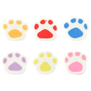 Fimo perler. Hundepotte