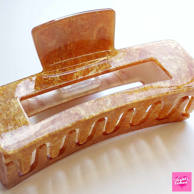 Hrklemme. Glitter Golden