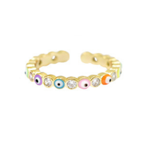 Evil Eye ring. 