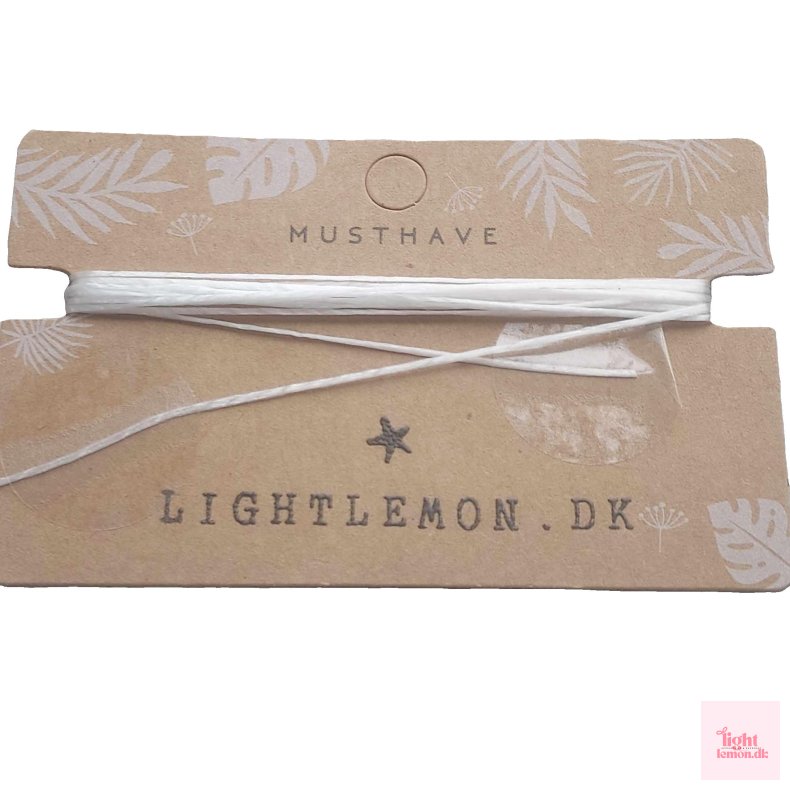 Elastiksnor. 0,8 mm. 5 meter