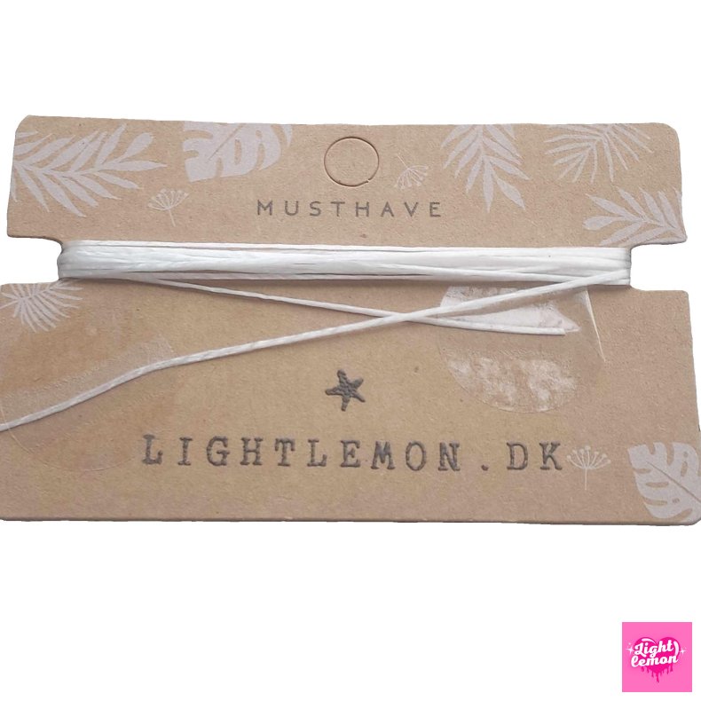 Elastiksnor. 0,8 mm. 5 meter