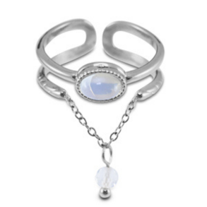 Ring. Rustfrit st�l