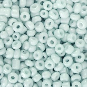 Rocailles perler.Light Haze Blue. 3mm