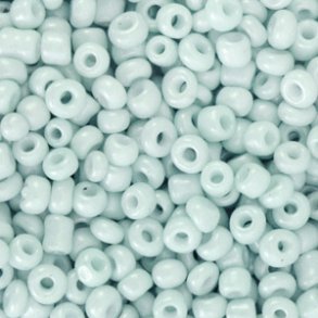 Rocailles perler.Light Haze Blue. 3mm