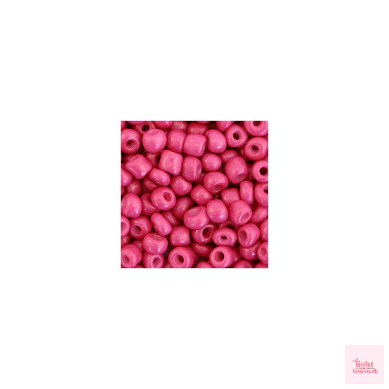 Glas perler. 4mm. Cabernet Pink