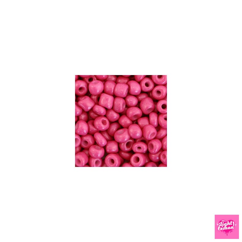 Glas perler. 4mm. Cabernet Pink