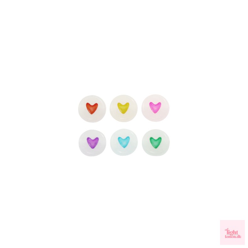 Akryl Perler. Glow in the dark