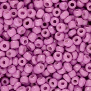 Rocailles perler. Raspberry Pink. 3mm