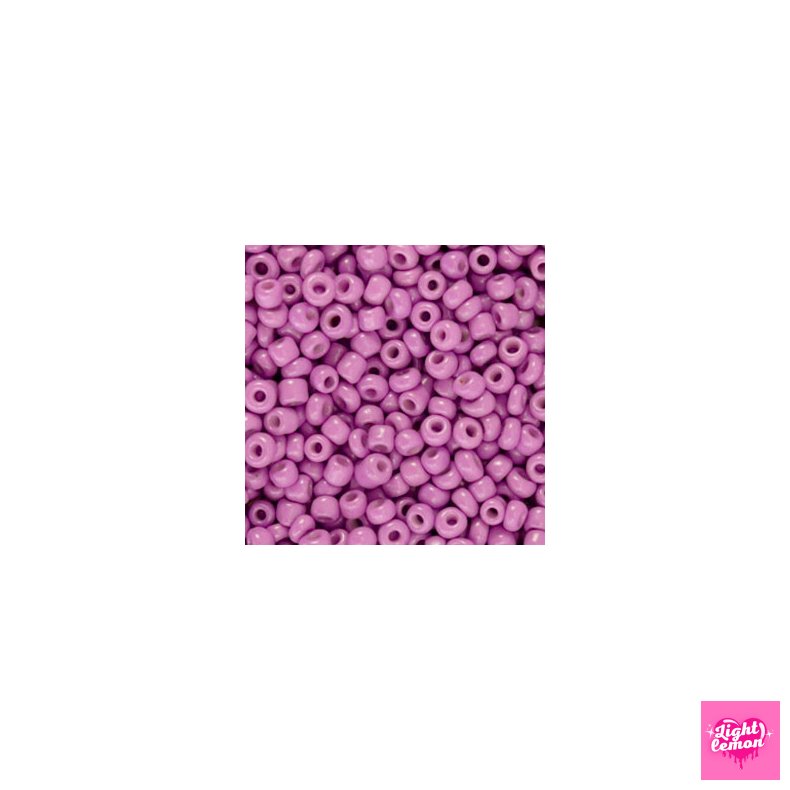 Rocailles perler. Raspberry Pink. 3mm