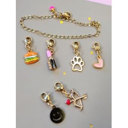 Charm Hjerte, bue og pil