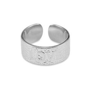LOVE Rustfrit st�l ring. 