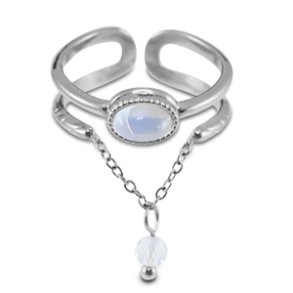 Ring. Rustfrit st�l