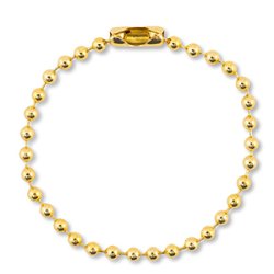Charm bamse. Guld