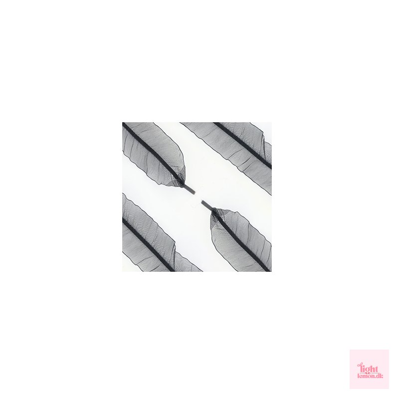 Organza sn�reb�nd. Sort