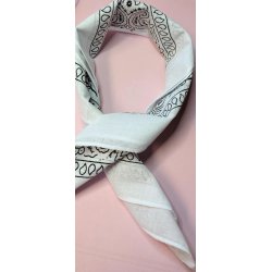 Bandana. Hvid