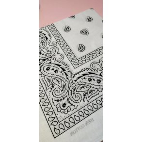 Bandana. Hvid
