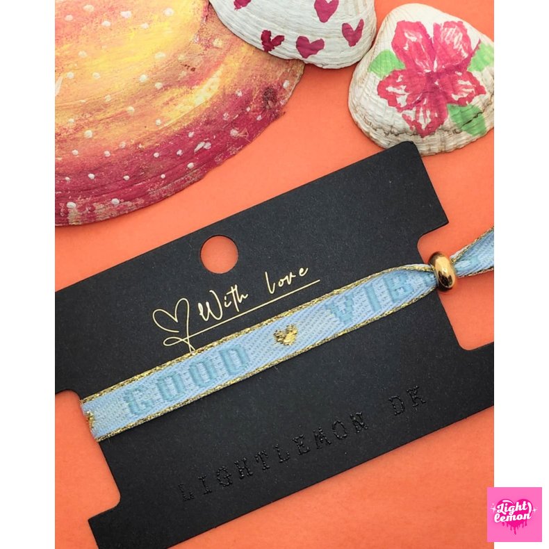 Ibiza armbnd. GOOD VIBES