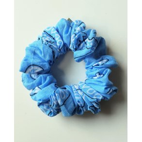 Bandana scrunchie. Lysebl�