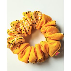 Bandana scrunchie. Gul