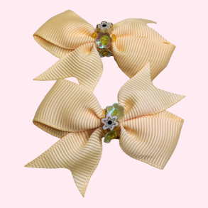 2-pak H�rsp�nder med perler.