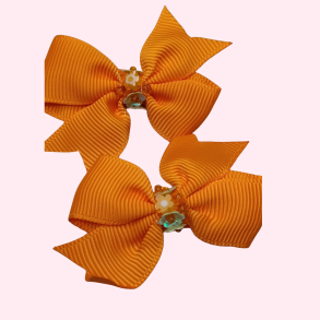 2-pak H�rsp�nder med perler.