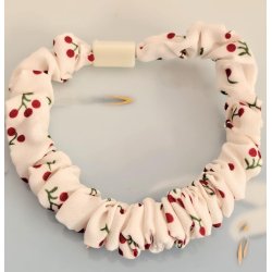 Mini  Tie scrunchie. 