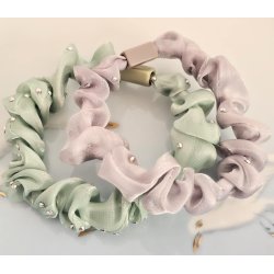 Mini  Tie scrunchie. 