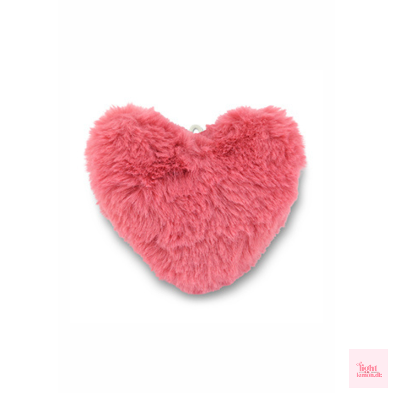 Hjerte charm. Vintage rose