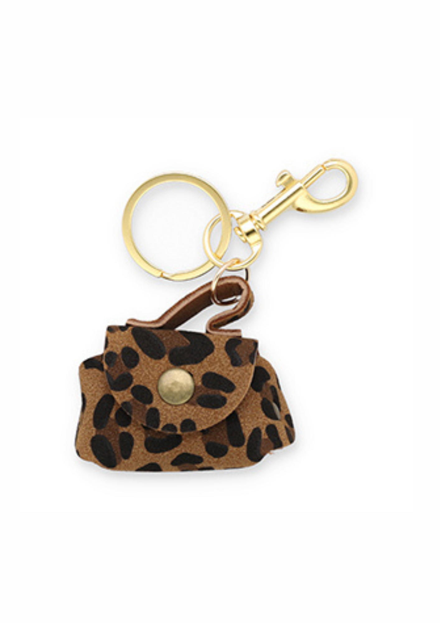N�glering med Lille taske. Leopard
