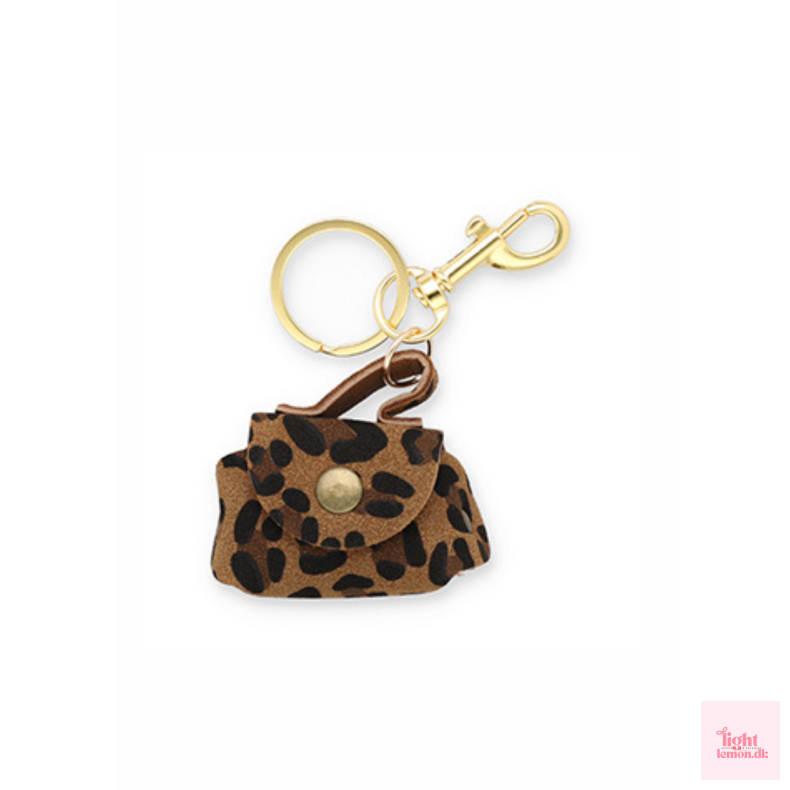 N�glering med Lille taske. Leopard