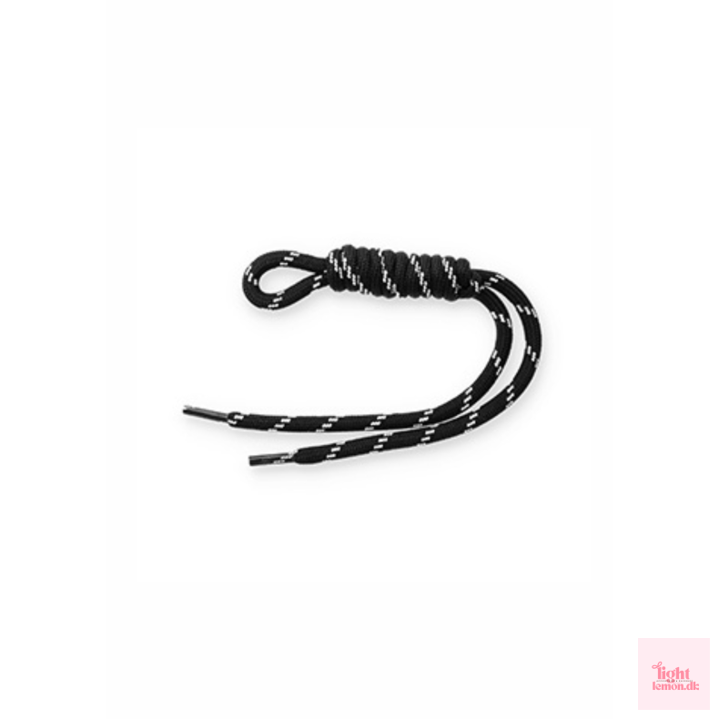 Charm Paracord. Sort/hvid