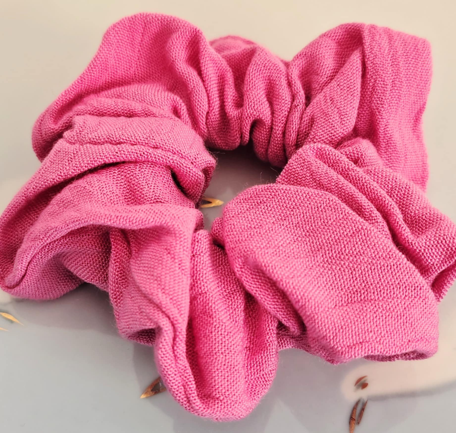Mini scrunchie. Pink