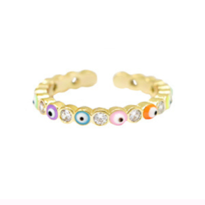 Evil Eye ring. 