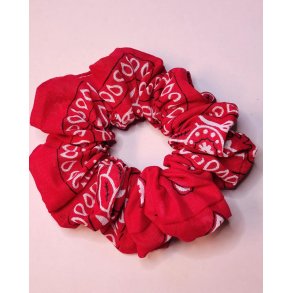 Bandana scrunchie. R�d