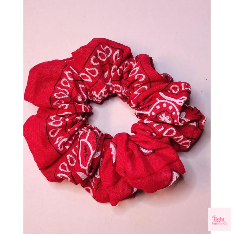 Bandana scrunchie. R�d